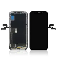 MR3_94838 Дисплей iphone x, з сенсором, та рамкою black переклей оригінал а+ 