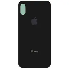MR3_102135 Задня кришка (скло) для iphone x space сірий (big hole) PRC