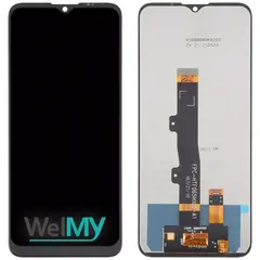 MR3_124409 Дисплей телефона для motorola xt2095 moto e7, e7i power, e7 power, з сенсором, чорний (welmy) WELMY