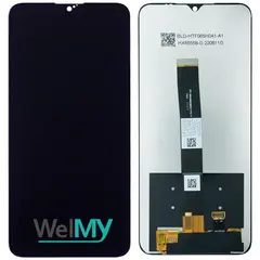 MR3_124420 Дисплей телефона для redmi 9a, redmi 9c, redmi 10a (2022), з сенсором, midnight чорний (welmy) WELMY