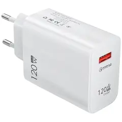 MR3_238011 Мережевий зарядний пристрій xiaomi 120w gan charger білий PRC