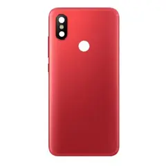 MR3_103070 Задня кришка xiaomi mi a2, mi 6x red (зі склом камери) 
