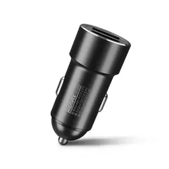 MR3_103656 Авто зарядний пристрій remax rcc-220 rechan 2.4a 2usb black 