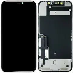 MR3_104432 Дисплей iphone 11, з сенсором, та рамкою black переклей оригінал a+ 
