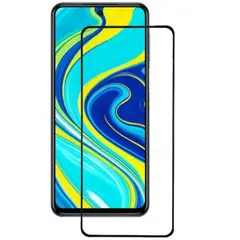 MR3_104753 Скло redmi note 9s, redmi note 9 pro, poco x3 (0.3mm, 4d arc люкс) black 