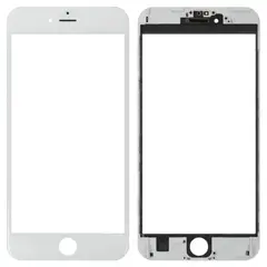 MR3_104960 Скло корпусу для iphone 7 з oca-плівкою та рамкою білий оригінал 