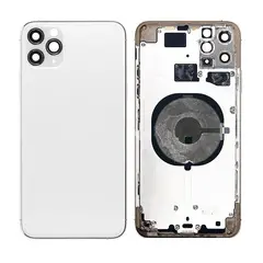 MR3_105922 Корпус iphone 11 pro max silver оригінал a+ 