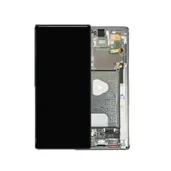MR3_106104 Дисплей samsung sm-n980, n981 galaxy note 20 4g, 20 5g, з сенсором, та рамкою grey сервісний оригінал 