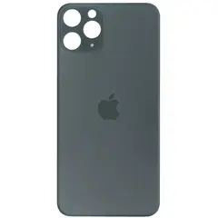 MR3_106649 Задня кришка (скло) iphone 11 pro midnight green (big hole) 