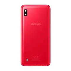 MR3_108707 Задня кришка samsung a105 galaxy a10 (2019) red (зі склом камери) 
