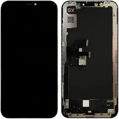 MR3_108995 Дисплей iphone x, з сенсором, та рамкою black (gx hard oled), (gx-3 aaaaa+) 