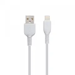 MR3_112100 Кабель usb hoco x20 flash lightning 2.4a 1m білий 