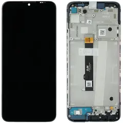 MR3_179690 Дисплей motorola xt2137 moto g50, з сенсором, і рамкою black original prc 
