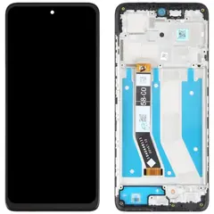 MR3_179696 Дисплей motorola xt2237 moto g73, з сенсором, та рамкою black original prc 
