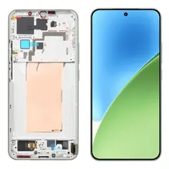 MR3_194535 Дисплей xiaomi 15 5g 2024, з сенсором, та рамкою green сервісний оригінал 
