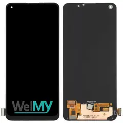 MR3_194676 Дисплей realme 7 pro, 8, 8 pro, v15, oppo reno 4 se, 5 lite, 5f, 5z, 6 lite, з сенсором, black oled (welmy) rev. 05 