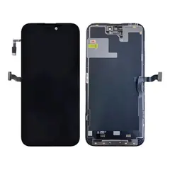 MR3_195149 Дисплей iphone 14 pro max, з сенсором, та рамкою black (jk hard oled), (під заміну ic) 