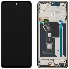 MR3_236643 Дисплей motorola xt2529 moto g56, з сенсором, та рамкою black сервісний оригінал 