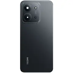 MR3_320371 Задня кришка redmi 15c, poco c85 black (зі склом камери) 