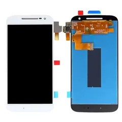 MR3_67096 Дисплей motorola xt1622 moto g4, xt1621, xt1624, xt1625, xt1626, з сенсором, білий 