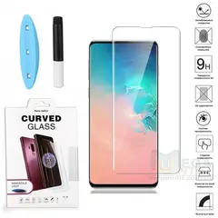 MR3_102972 Захисне скло для samsung g970 galaxy s10e (0.25 mm, 3d, прозорий) в комплекті з uv клеєм і лампою PRC