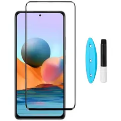 MR3_104413 Захисне скло для xiaomi mi note 10, mi note 10 pro (0.25 mm, 3d, прозорий) в комплекті з uv клеєм і лампою PRC