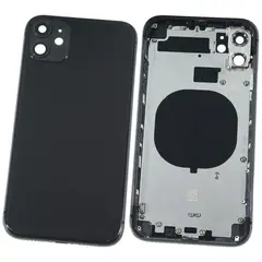 MR3_105941 Корпус телефона для iphone 11 чорний PRC