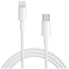 MR3_106847 Кабель pd type-c to lightning apple iphone 11, iphone 12, 1 m білий оригінал APPLE