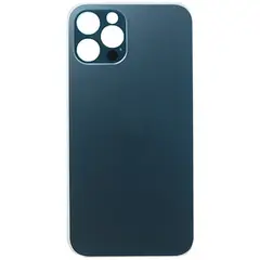 MR3_108189 Задня кришка (скло) iphone 12 pro pacific синій (big hole) PRC