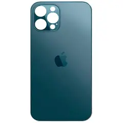 MR3_108197 Задня кришка (скло) для iphone 12 pro max pacific синій (big hole) PRC