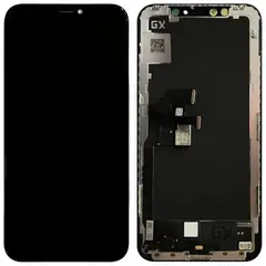 MR3_108995 Дисплей телефона для iphone x, з сенсором, та рамкою чорний (gx hard oled), (gx-3 aaaaa+) GX