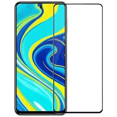 MR3_194267 Захисне скло для redmi note 9s, redmi note 9 pro, poco x3 (mietubl super-d) чорний, (без упак.) MIETUBL
