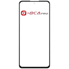 MR3_194845 Скло корпусу g+oca pro для poco f3, poco f4, black shark 4, black shark 4 pro, black shark 4s, black shark 5, mi 11i з oca-плівкою, чорний G+OCA PRO