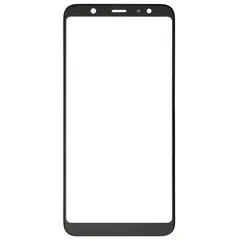 MR3_103314 Скло корпусу для samsung j800 galaxy j8, j810 galaxy j8 (2018) з oca-плівкою, black оригінал (prc) 