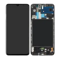 MR3_104239 Дисплей samsung sm-a705 galaxy a70 (2019), з сенсором, та рамкою black сервісний оригінал 