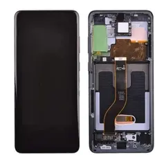 MR3_104578 Дисплей samsung sm-g985, g986 galaxy s20 plus 4g, 5g, з сенсором, та рамкою cosmic black сервісний оригінал 