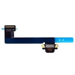 MR3_106310 Шлейф ipad mini 4, ipad mini 5 конектора зарядки, з компонентами, black 
