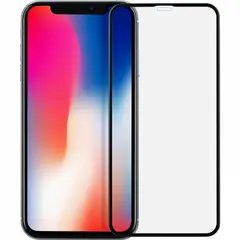 MR3_107410 Скло iphone xr (2018), 11 (0.3mm, 5d, 10d, чорний) топ без упаковки 