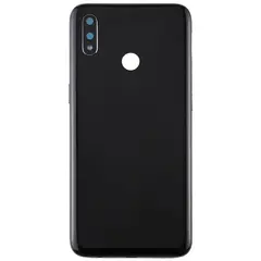 MR3_108671 Задня кришка realme 3 black (зі склом камери) 