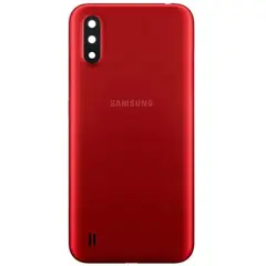 MR3_108834 Задня кришка samsung a015 galaxy a01 2019 red (зі склом камери) 