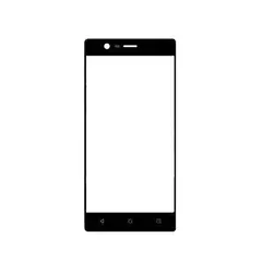 MR3_109098 Скло корпусу для nokia 5 dual sim (ta-1053) з oca-плівкою, black оригінал (prc) 