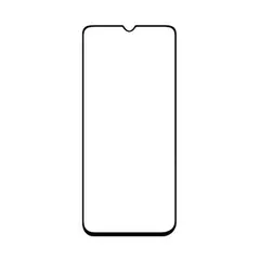 MR3_109121 Скло корпусу для realme 3, realme 3i, oppo a5s, a7, a12 (2020) black 