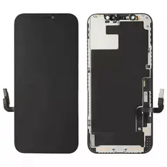 MR3_110467 Дисплей iphone 12, iphone 12 pro, з сенсором, та рамкою black (gx oled) 