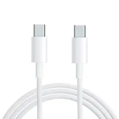 MR3_115591 Кабель pd type-c to type-c apple, 1m білий (foxconn) 
