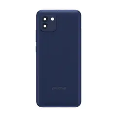 MR3_117358 Задня кришка samsung a035 galaxy a03 blue (зі склом камери) 