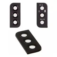 MR3_117948 Скло камери для samsung s901, s906 galaxy s22, s22 plus black, з рамкою 
