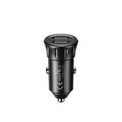 MR3_118069 Авто зарядний пристрій remax rcc-236 vanguard series 2.4a 2usb black 