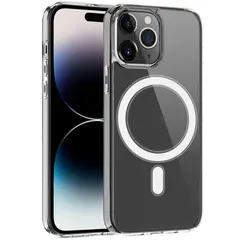 MR3_119902 Чохол силіконовий magsafe iphone 15 pro прозорий 
