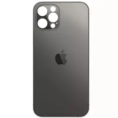 MR3_119988 Задня кришка (скло) iphone 13 pro graphite (big hole), сервісний оригінал 