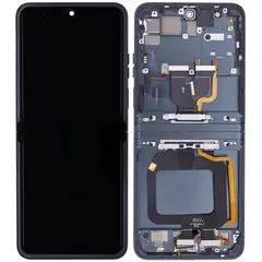MR3_194640 Дисплей motorola xt2323 moto razr 40, з сенсором, та рамкою black сервісний оригінал 